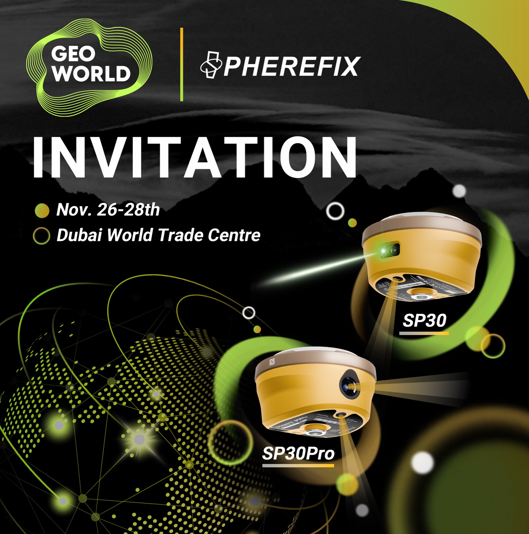 Dubai GEO World invitation